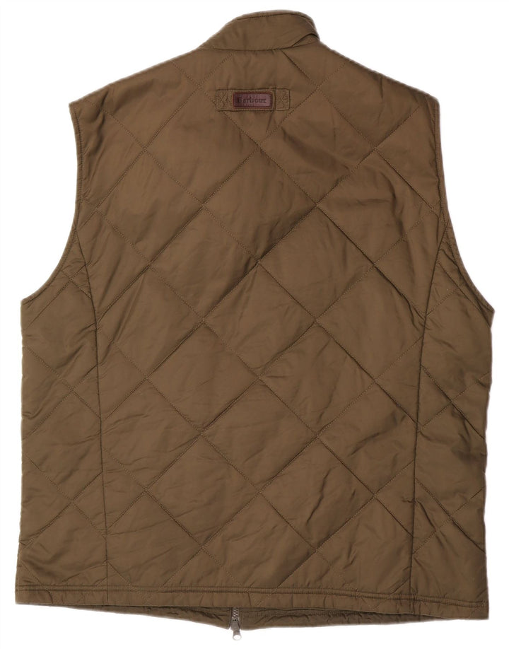 Мужской стеганый жилет Barbour UK 42 XL хаки из полиамида