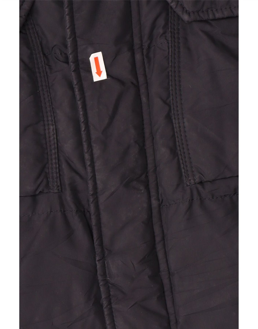 Мужская стеганая куртка FAY с капюшоном UK 40, большой темно-синий полиэстер