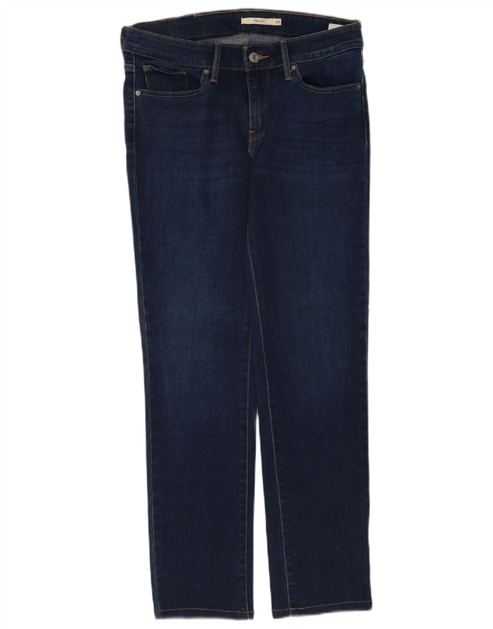 Женские узкие джинсы Levi's 712 W29 L28 синие, хлопок
