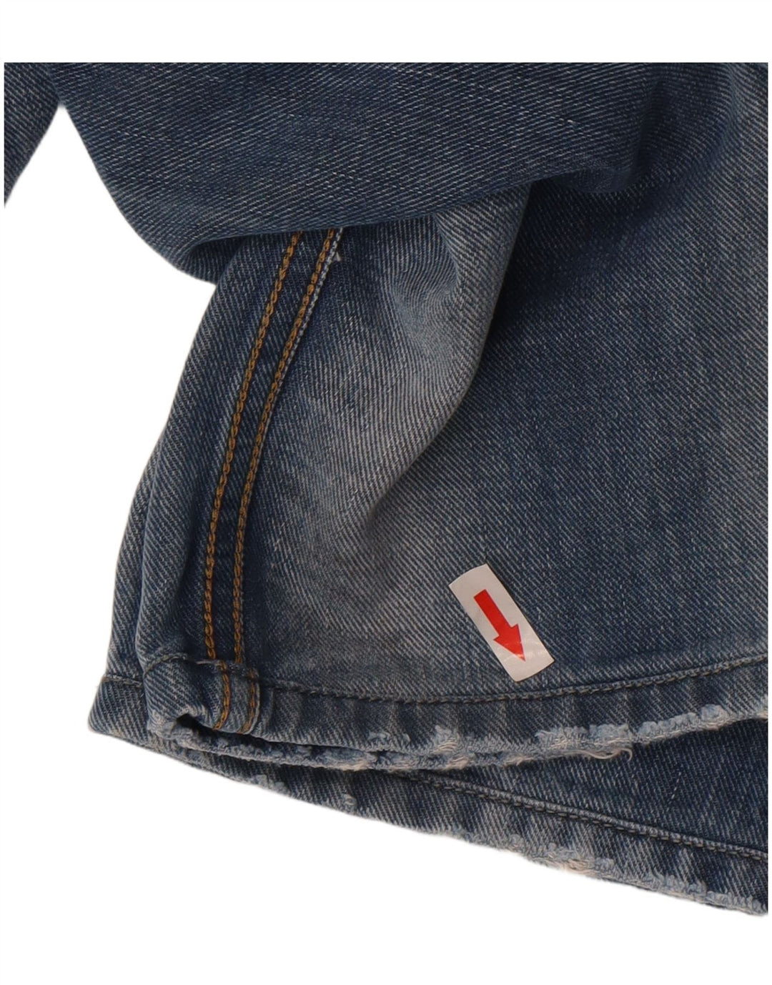 Мужские прямые джинсы Diesel с поясом W32 L34, синий хлопок