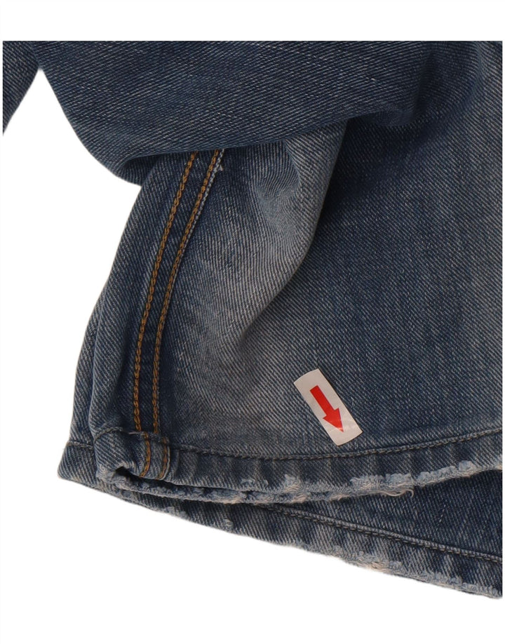 Мужские прямые джинсы Diesel с поясом W32 L34, синий хлопок