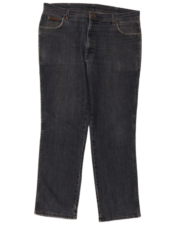 Джинсы Wrangler Mens Texas Stretch Straight W42 L34 Темно-синие хлопковые