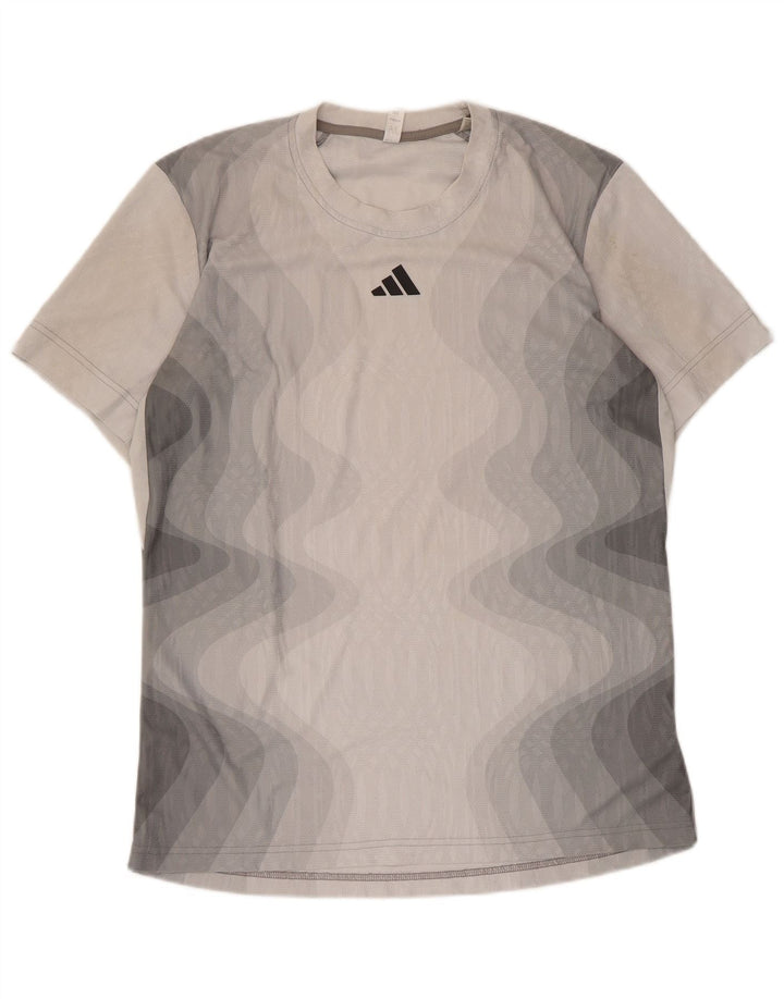 Мужская футболка Adidas Top Large Grey Tie Dye из полиэстера