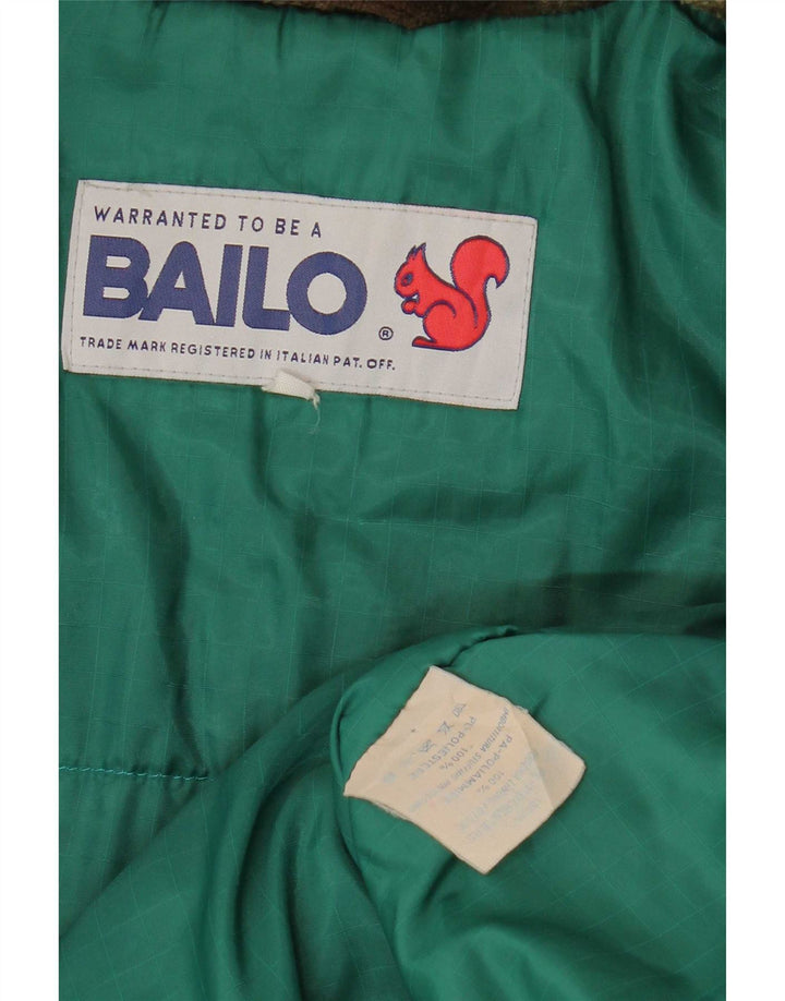 Мужская флисовая куртка Bailo UK 42 XL, полиэстер в зеленую клетку