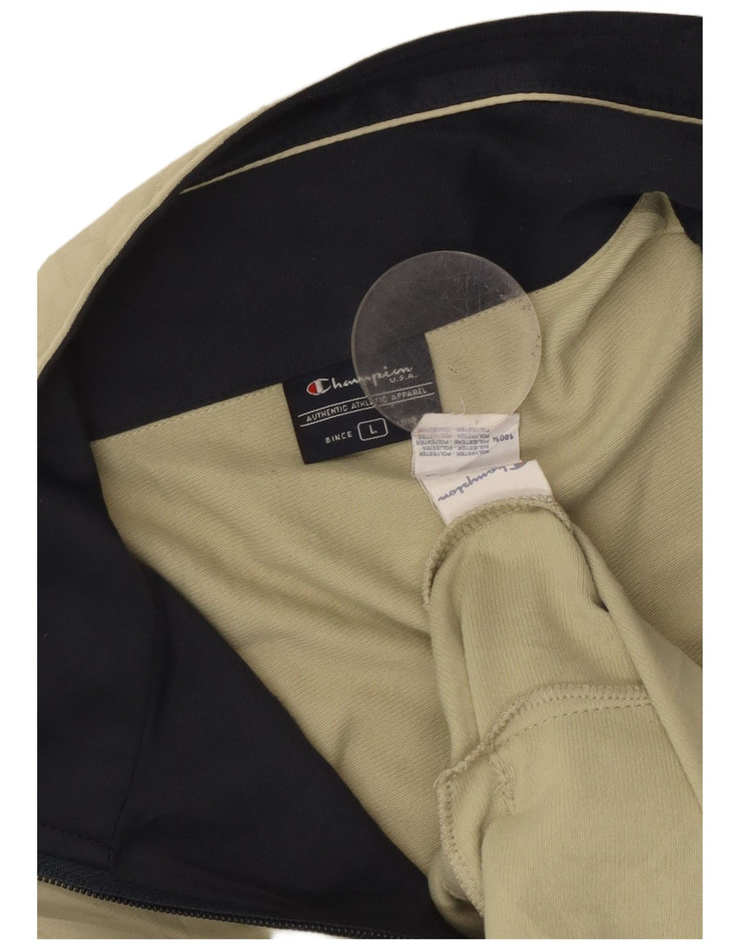 Мужской спортивный костюм Champion, верхняя куртка, большой зеленый полиэстер