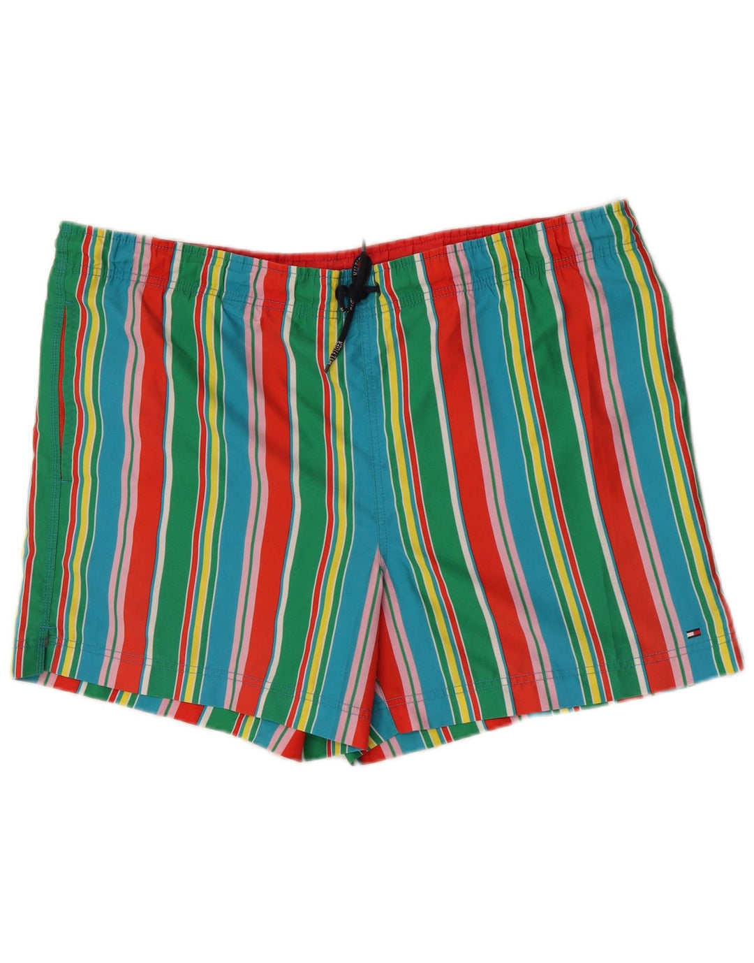 Мужские шорты для плавания Tommy Hilfiger XL, полиэстер в разноцветную полоску