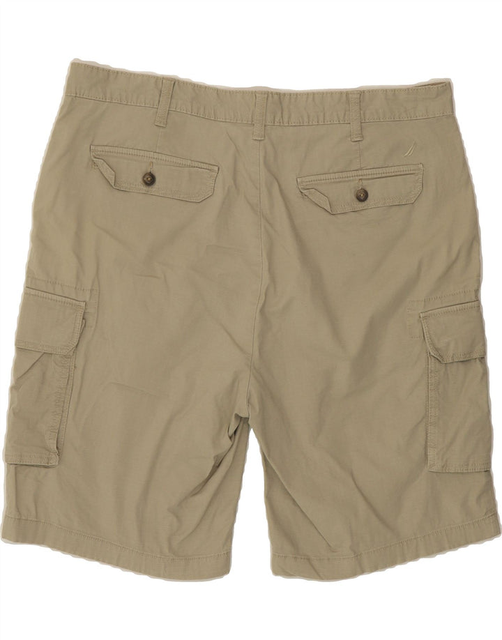 NAUTICA Mens Cargo Shorts W38 XL Green Cotton Vintage Nautica and Second-Hand Nautica from Messina Hembry 