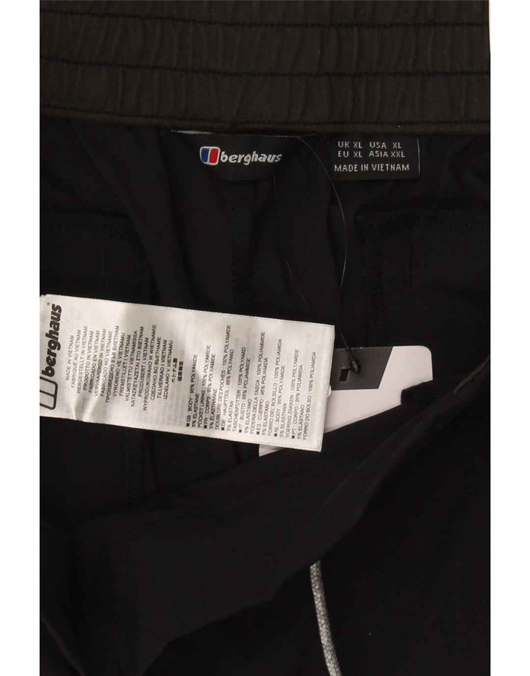 Мужские спортивные шорты Berghaus XL черные из полиамида