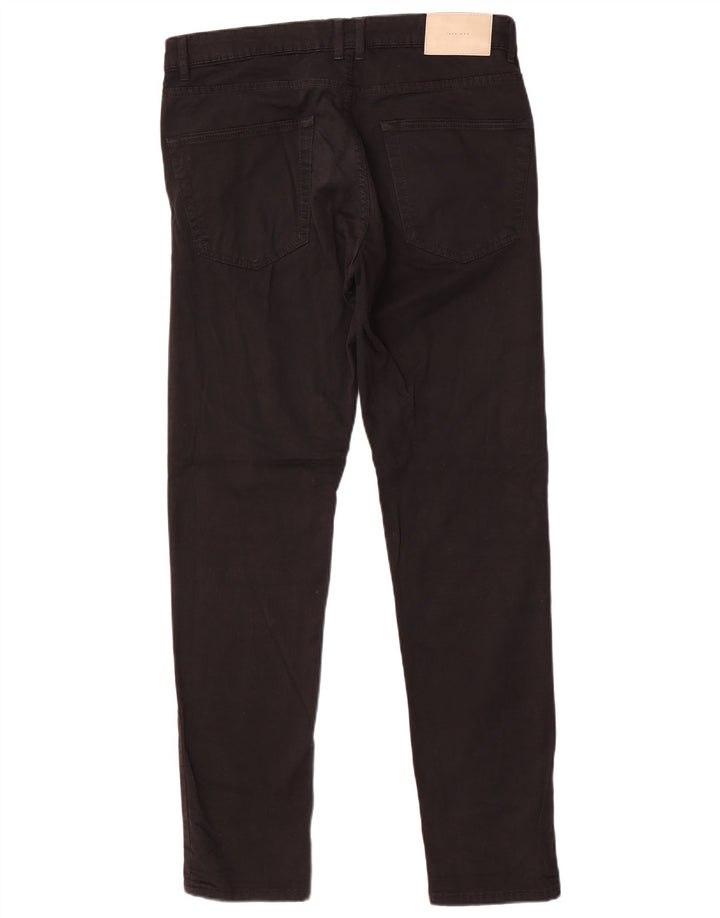 Мужские узкие повседневные брюки Zara EU 40 Medium W31 L32, черные