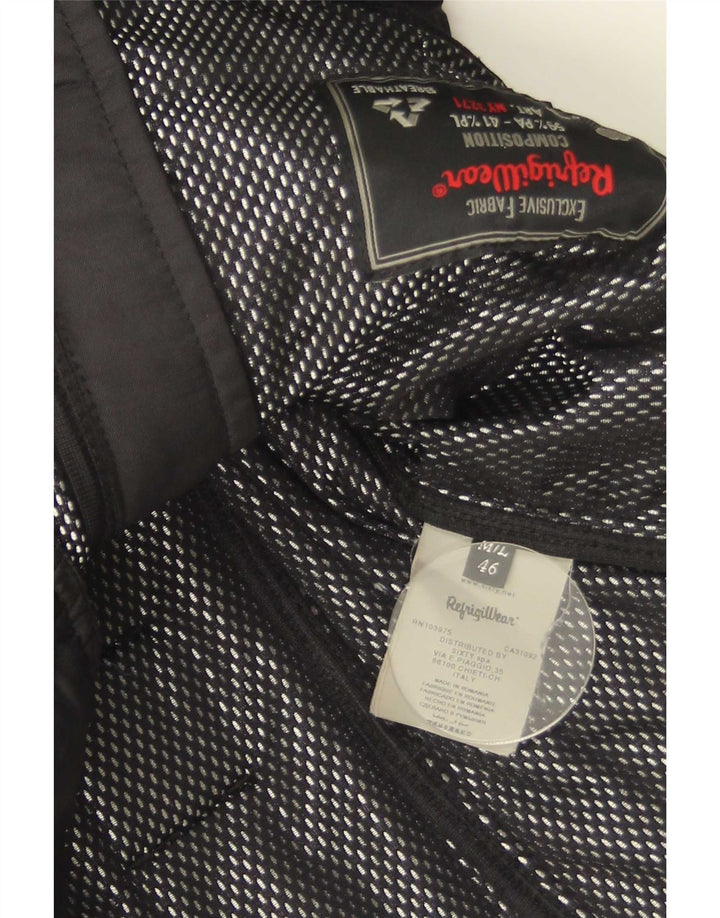 Женская стеганая куртка Refrigiwear UK 12, средний черный полиамид