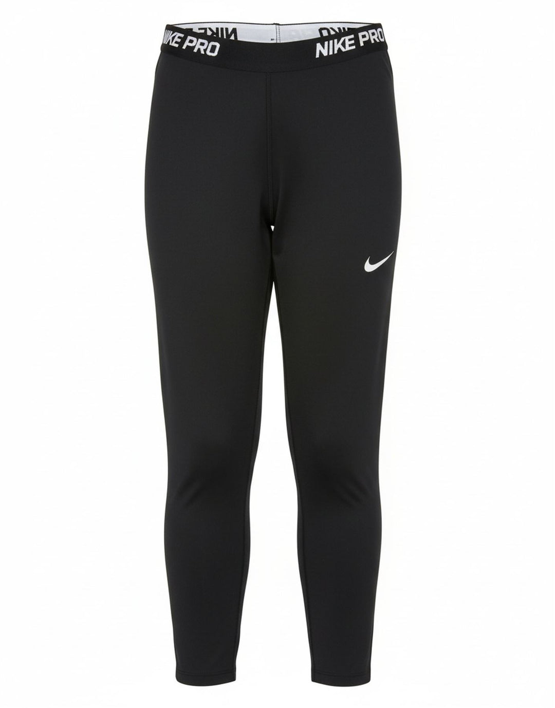 Женские леггинсы с рисунком Nike Dri Fit UK 14, средние, черные