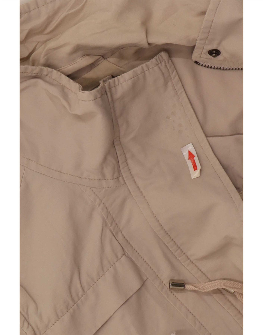 Женская куртка Massimo Dutti UK 14, средний бежевый хлопок