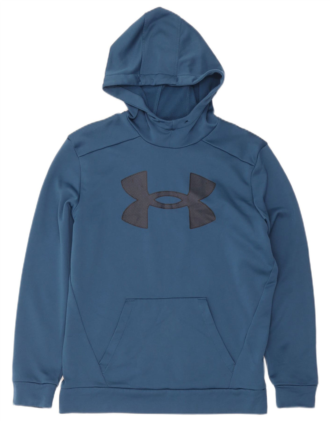 Мужской джемпер с капюшоном Under Armour, маленький синий, полиэстер