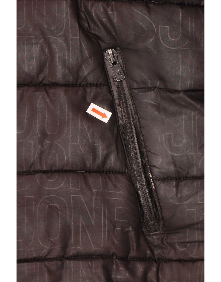 Мужская стеганая куртка Jack & Jones UK 40, большая коричневая