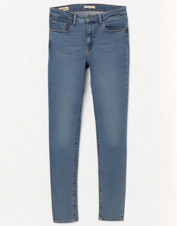 Женские джинсы скинни Levi's 721 с высокой посадкой W30 L30 синие из лиоцелла