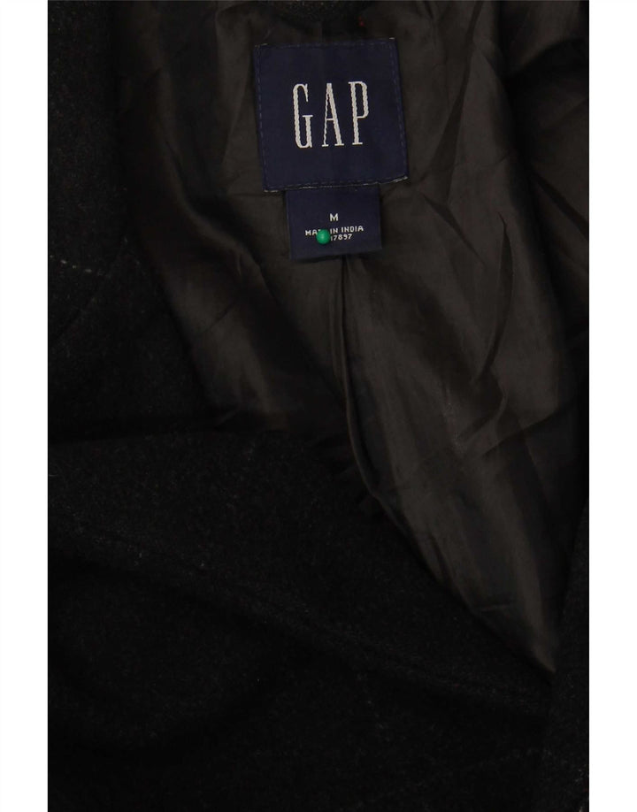 Мужское пальто Gap UK 38 средне-серое в клетку