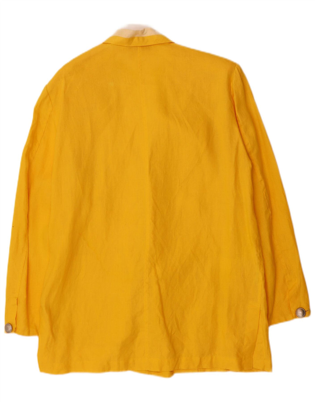 ROCCOBAROCCO Женский двубортный пиджак IT 44 Средний Желтый