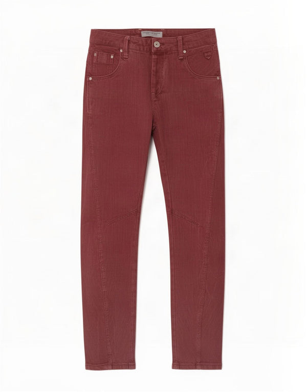 Мужские джинсы Jack & Jones Stan Slim W30 L30 бордовые