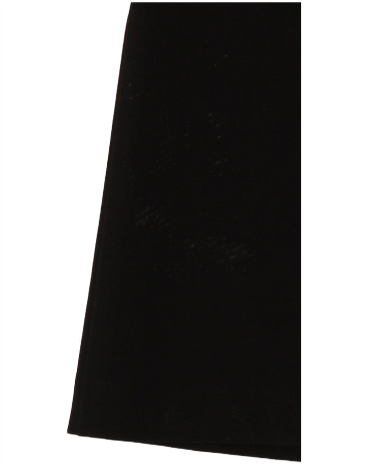 ВИНТАЖНЫЕ женские брюки чинос Bootcut, средний размер W30 L32, черный полиэстер