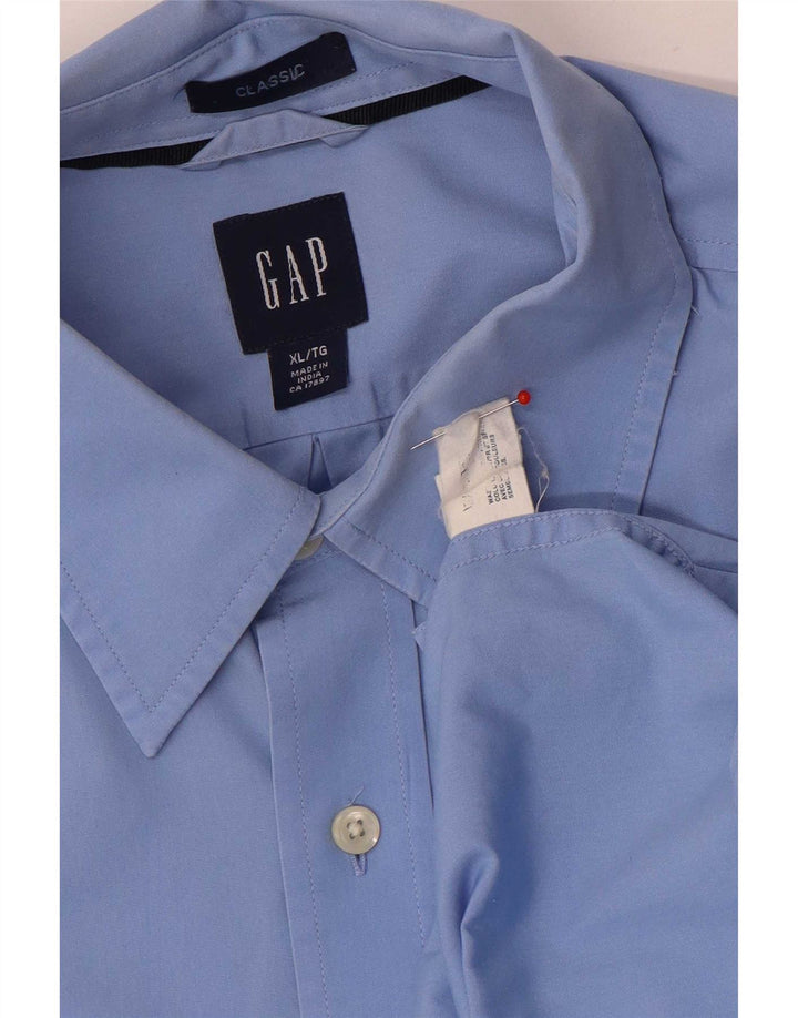 Мужская рубашка классического кроя Gap XL, синяя, хлопок