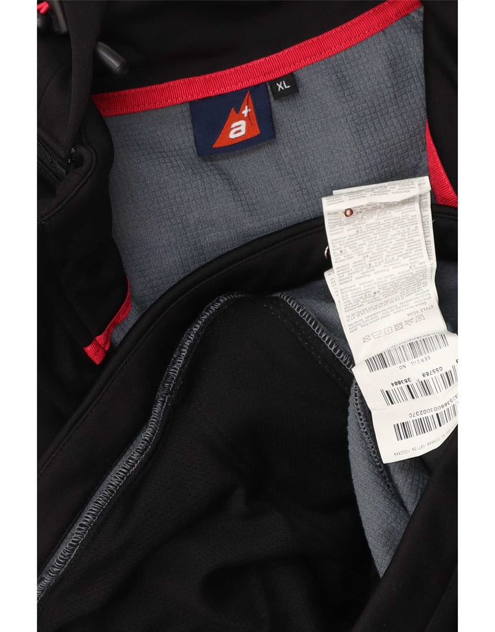Женская ветровка с капюшоном Alpen Moden UK 18 XL, черный полиэстер