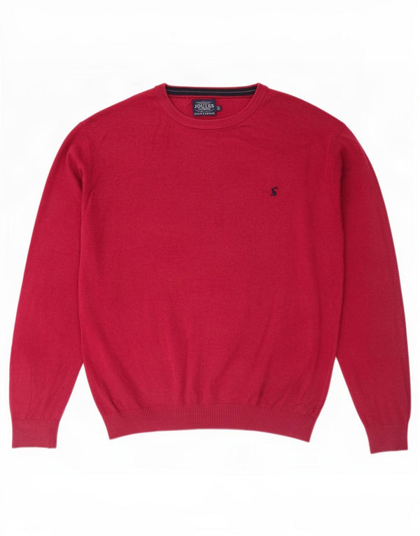Joules Мужской джемпер с круглым вырезом XL, красный хлопок