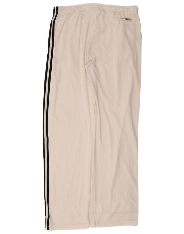 Мужские спортивные брюки ADIDAS UK 42/44, большой белый полиэстер