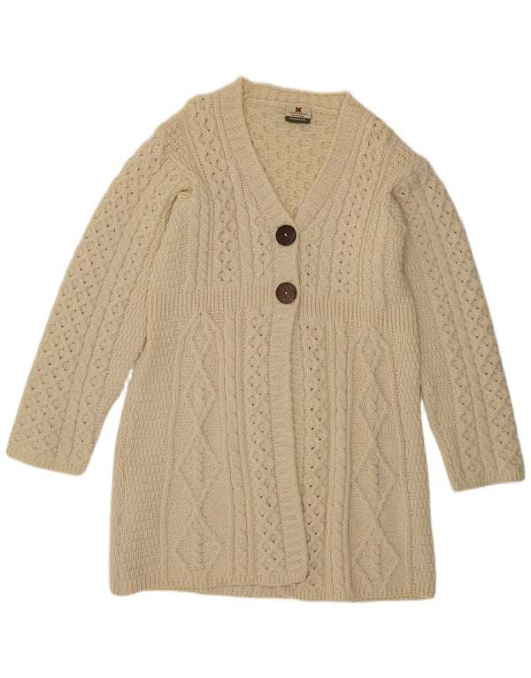 Женский удлиненный кардиган Carraig Donn UK 18 XL Off White