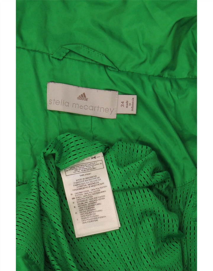 Женская дождевик Adidas Stella McCartney EU 34 XS, зеленый полиэстер