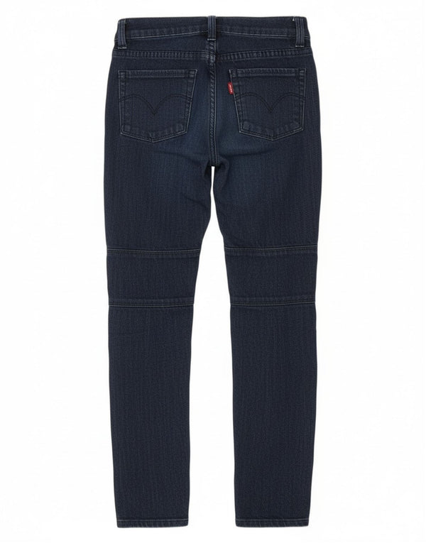 Джинсы Levi's Girls 710 Super Skinny 7-8 лет W22 L22, синий хлопок