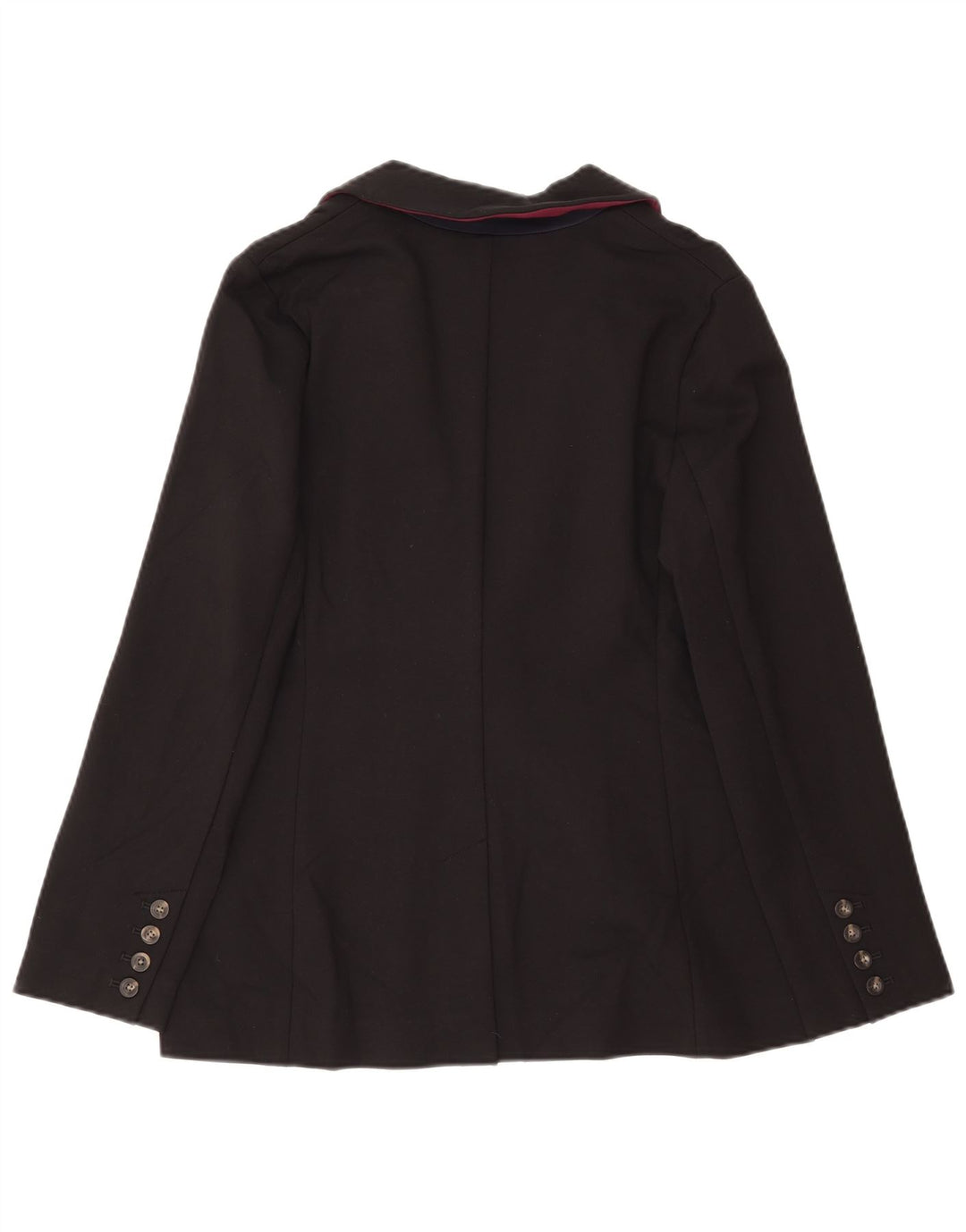 Женский пиджак на 1 пуговице Boden UK 12, средний черный из вискозы