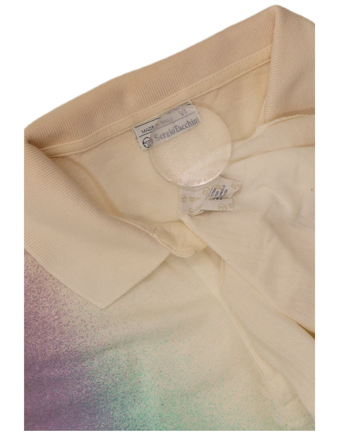 Мужская рубашка поло SERGIO TACCHINI, большая белая хлопковая рубашка тай-дай