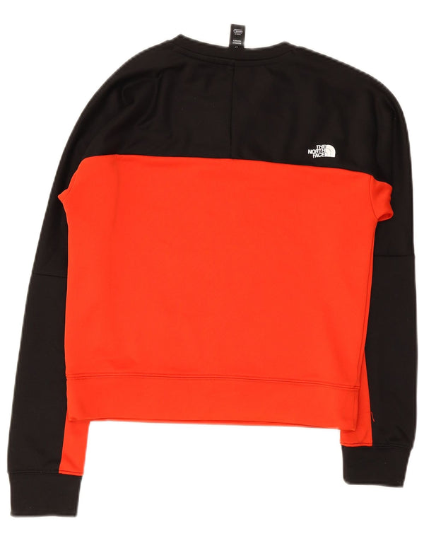 Женский укороченный свитшот The North Face UK 6 XS, черный с цветными блоками