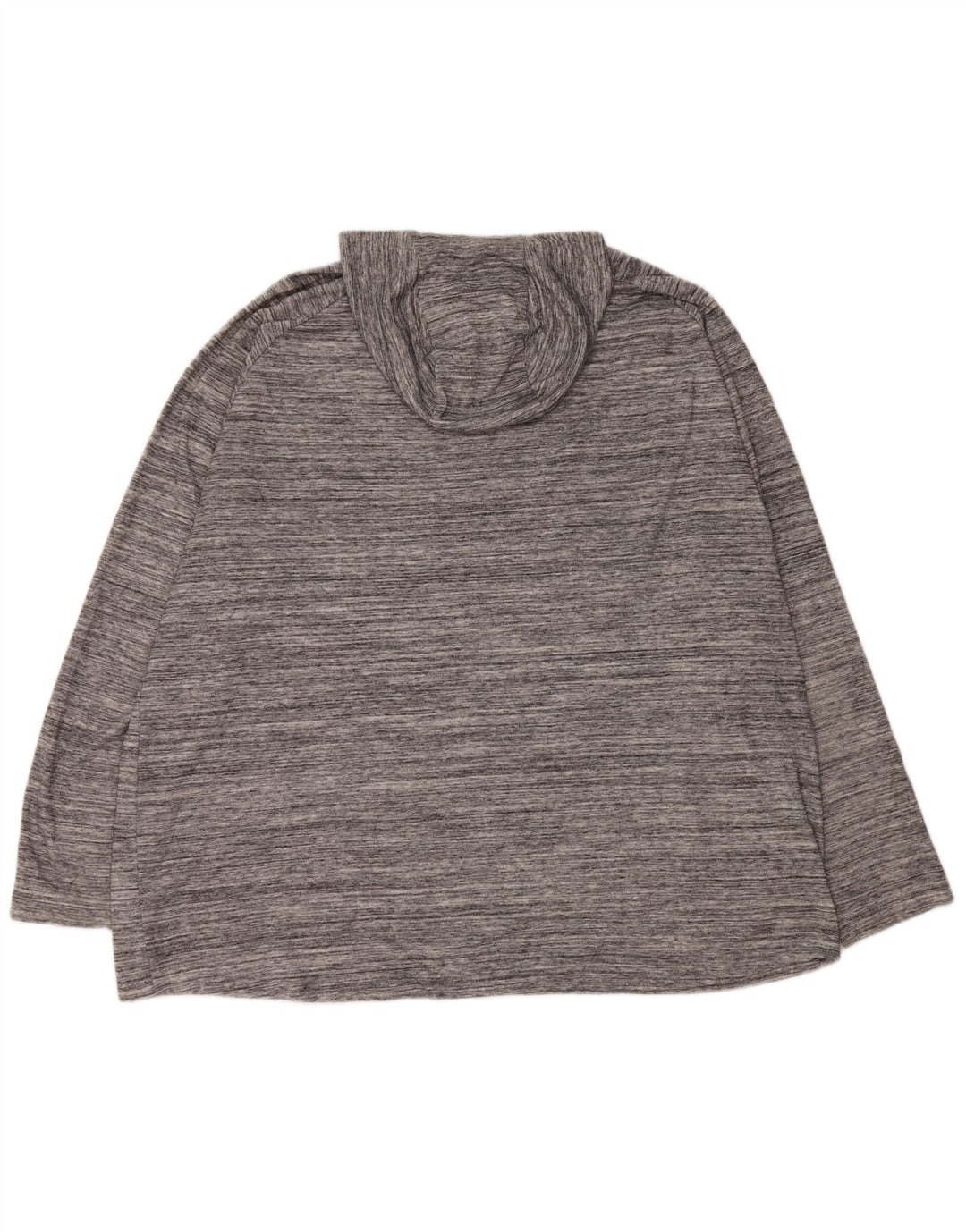 Мужской джемпер с капюшоном Russell Athletic 3XL, серый полиэстер с крапинками