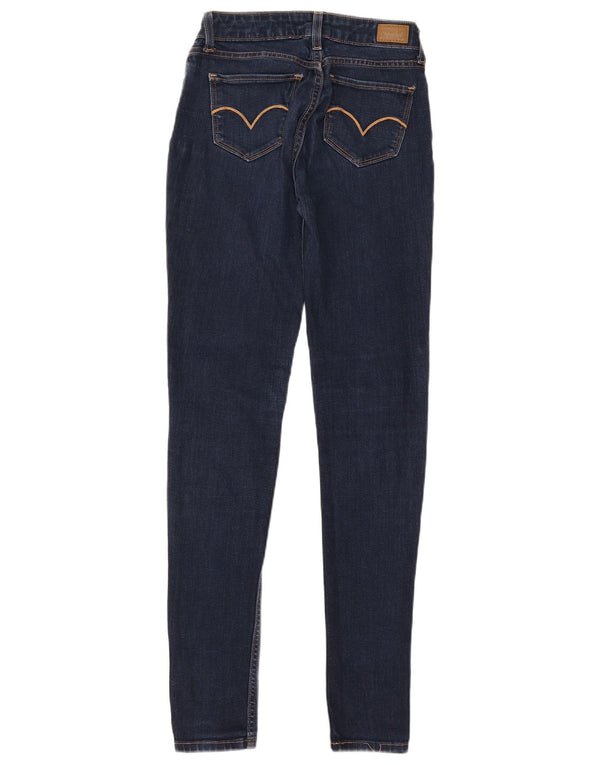 Женские джинсы-скинни Levi's W26 L32, темно-синие, хлопок