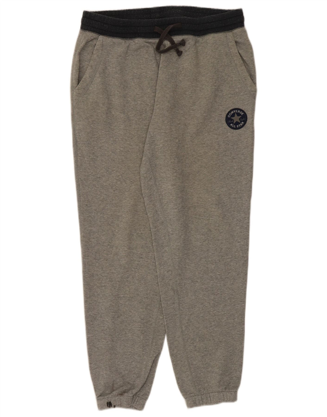 Мужские спортивные брюки Converse Joggers, большие серые хлопковые брюки