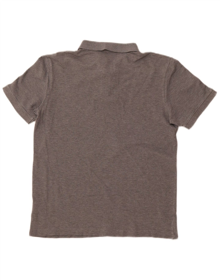 Мужская рубашка-поло PUMA, хлопок среднего серого цвета