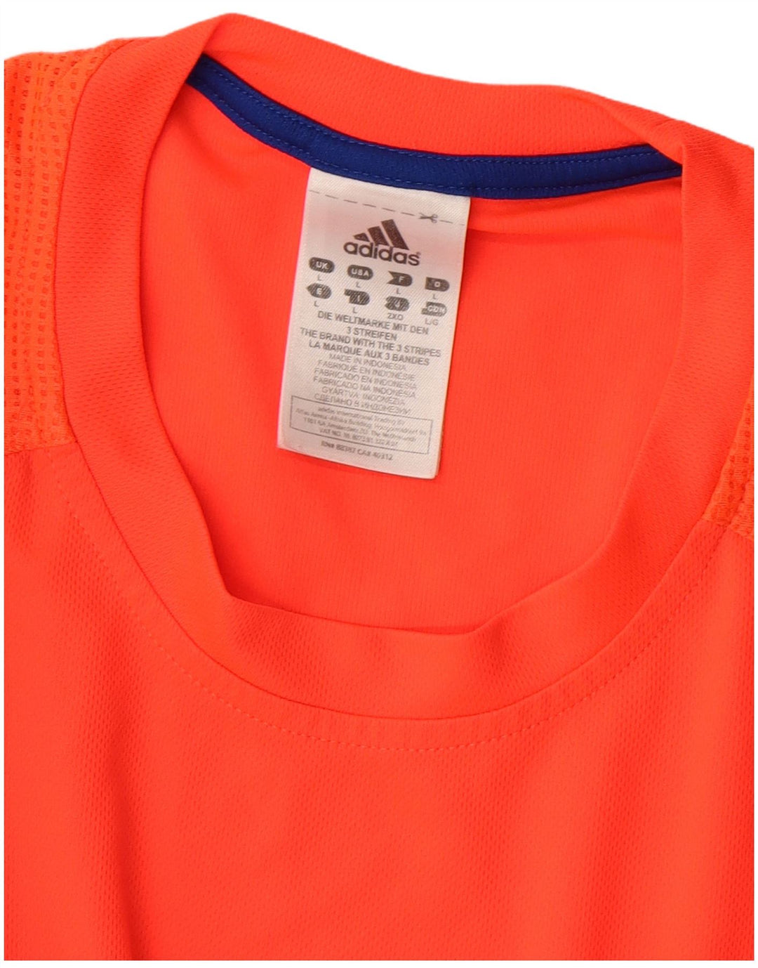 Мужская футболка ADIDAS, большой красный полиэстер