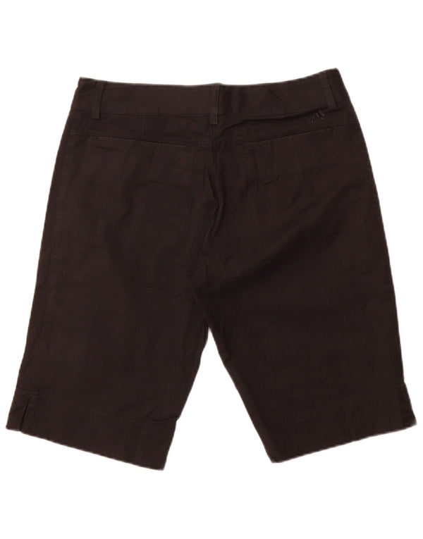 Женские шорты-бермуды Adidas US 8 Medium W32 Черные хлопковые