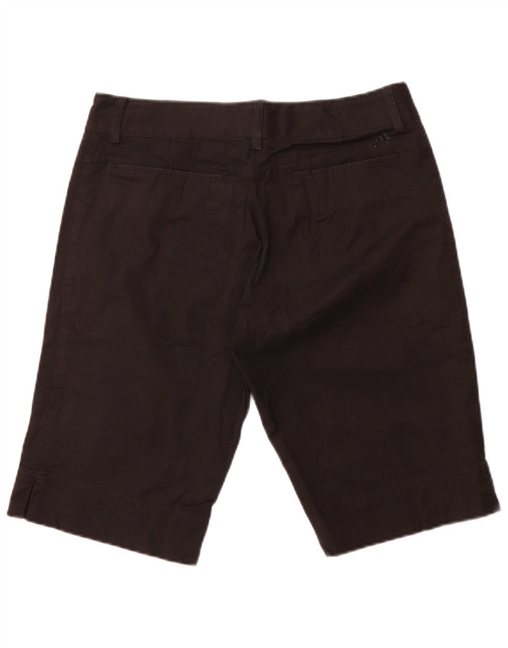 Женские шорты-бермуды Adidas US 8 Medium W32 Черные хлопковые