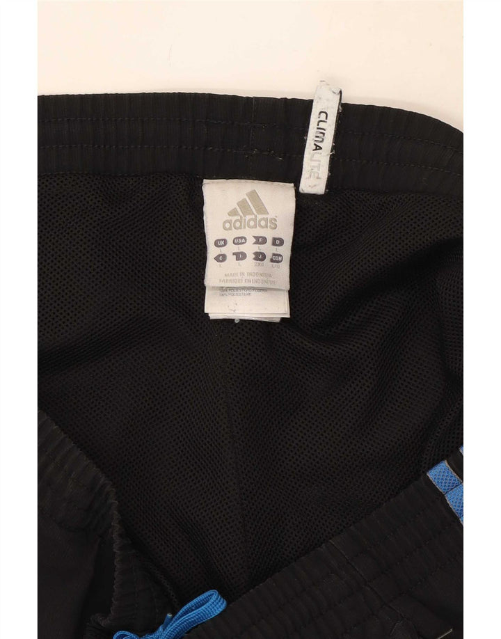 Мужские спортивные брюки Adidas Climalite, брюки для бега, большой черный полиэстер