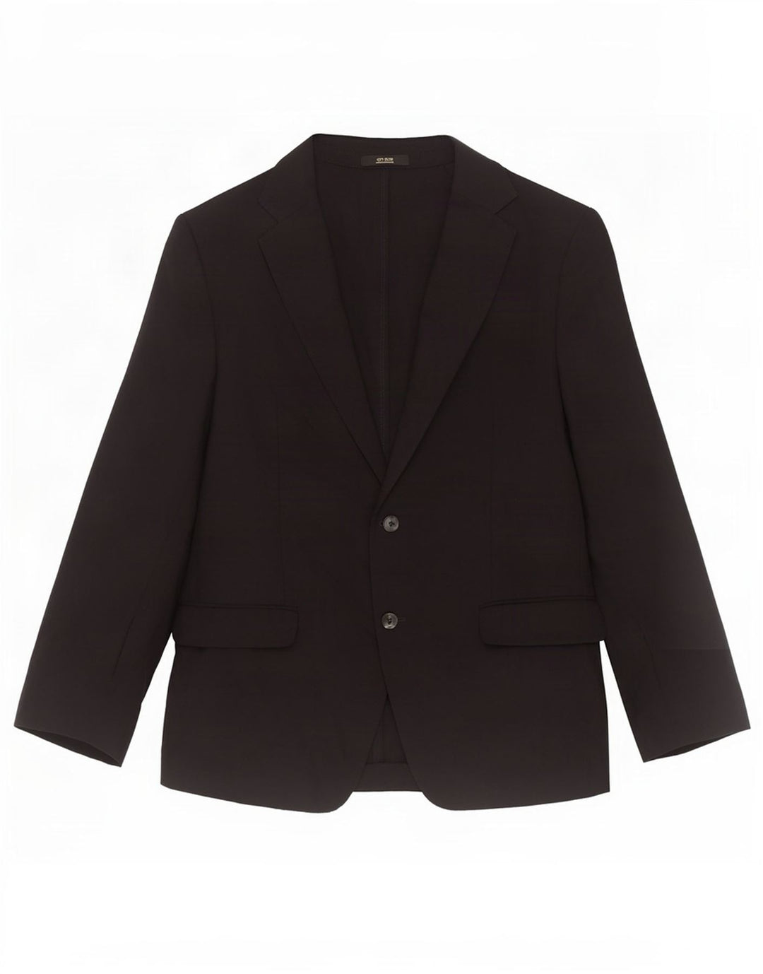 Мужской пиджак Massimo Dutti на 2 пуговицах EU 56 XL, черная шерсть