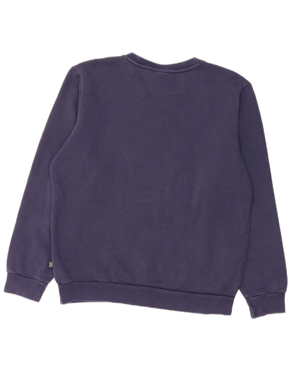 Мужской свитшот PUMA, маленький темно-синий, хлопок