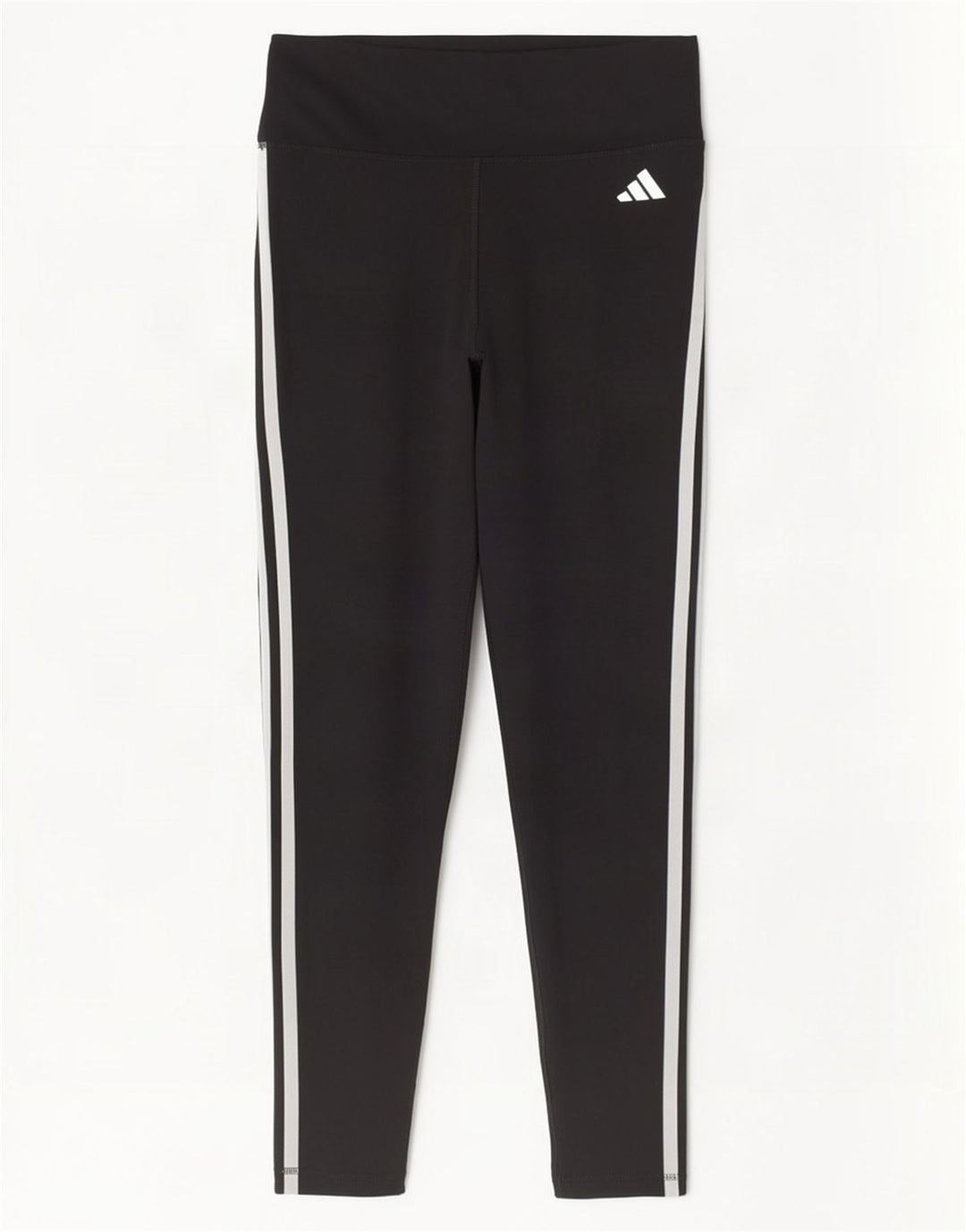 Женские обтягивающие укороченные леггинсы Adidas UK 12/14, средний черный полиэстер