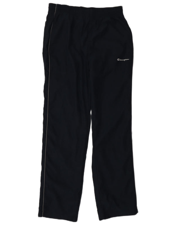 Champion Mens Tracksuit Trousers Medium  Navy Blue Polyester