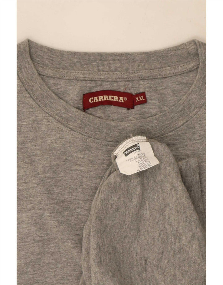 Мужская футболка Carrera Top 2XL Серый хлопок в крапинку