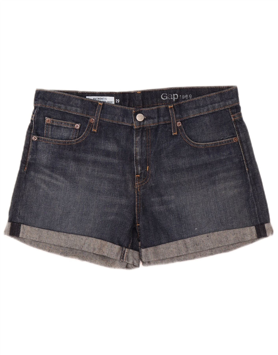 Женские джинсовые шорты Gap UK 12 Medium W32 Синие, хлопок