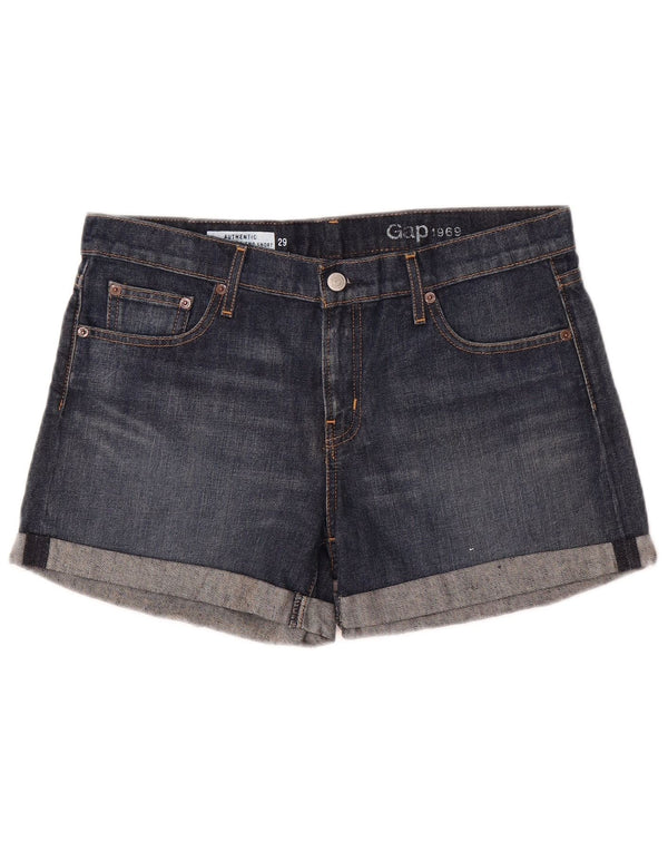 Женские джинсовые шорты Gap UK 12 Medium W32 Синие, хлопок