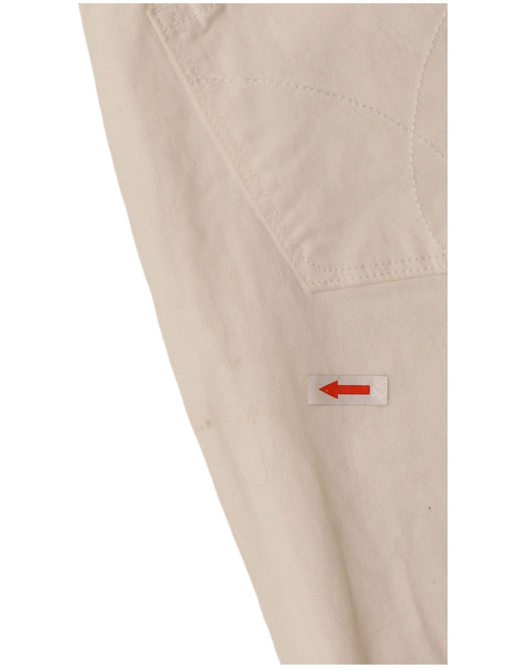 Женские прямые джинсы Calvin Klein US 10, средние W30 L26, белый хлопок