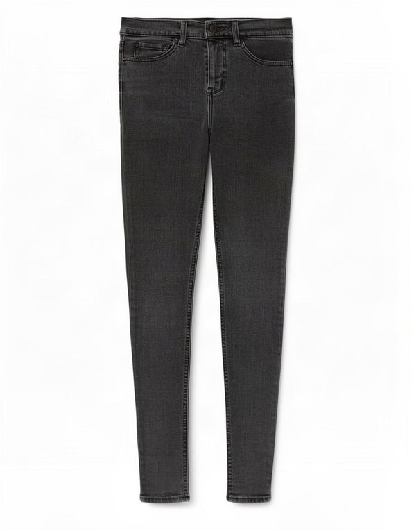 Женские джинсы скинни Levi's W28 L32 Серые, хлопок